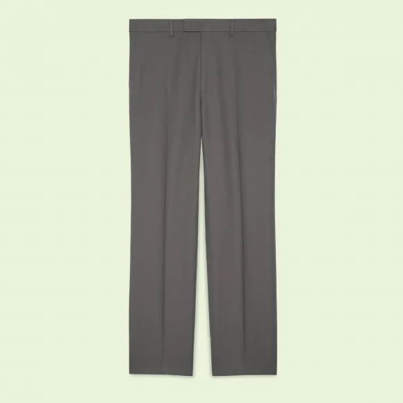 古驰/Gucci 钻布正装裤 707296-Z798C-1101 