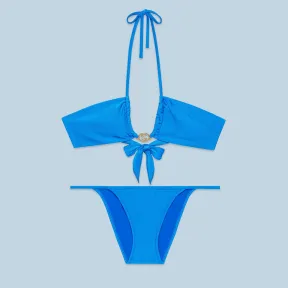 古驰/Gucci 互扣式 G 比基尼 709078-X7B96-4080 