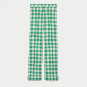 古驰/Gucci Gucci HA HA HA 格纹羊毛裤 712865-ZAHRY-9125