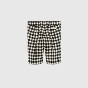 古驰/Gucci 婴儿格纹羊毛裤 714782-XWAUW-9207 