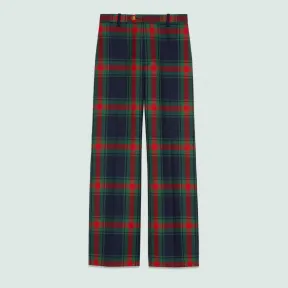 古驰/Gucci 格子呢羊毛裤 715693-ZAKRD-4728 