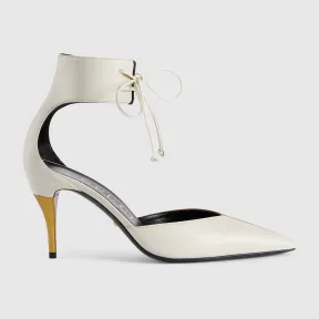 古驰/Gucci 女士脚踝袖口中跟鞋 721120-BKO60-9057 