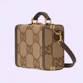 古驰/Gucci Jumbo GG手挽式化妆箱 722180-UKMBG-2572