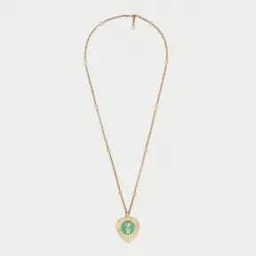 古驰/Gucci Gucci HA HA HA 项链配吊坠 725824-J1631-8069