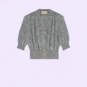 古驰/Gucci 超细摸哈尔羊毛开襟衫 727340-XKC1A-1401