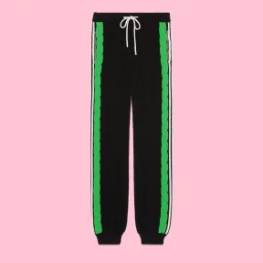 古驰/Gucci adidas x Gucci联名系列柔软羊毛慢跑裤 727594-XKCQF-1145