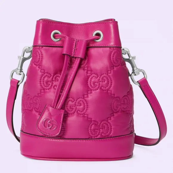 古驰/Gucci GG Matelassé 桶包 728231-FABLA-5422