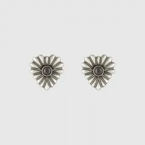 古驰/Gucci Interlocking G心形细节耳环 728457-J8440-8163 