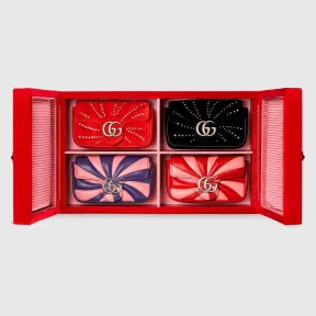 古驰/Gucci GG Marmont 超迷你礼品盒子 735632-9AAB4-8888