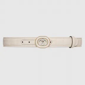 古驰/Gucci Interlocking G扣环皮带 748894-AAB9R-9022