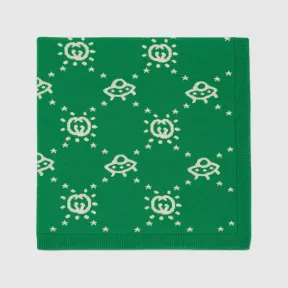 古驰/Gucci 婴儿羊毛毯 756380-3K206-3178