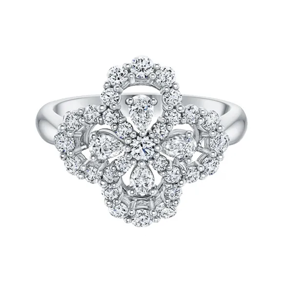 海瑞温斯顿/HarryWinston Diamond Loop 钻石戒指 FRDPRP1ML4C