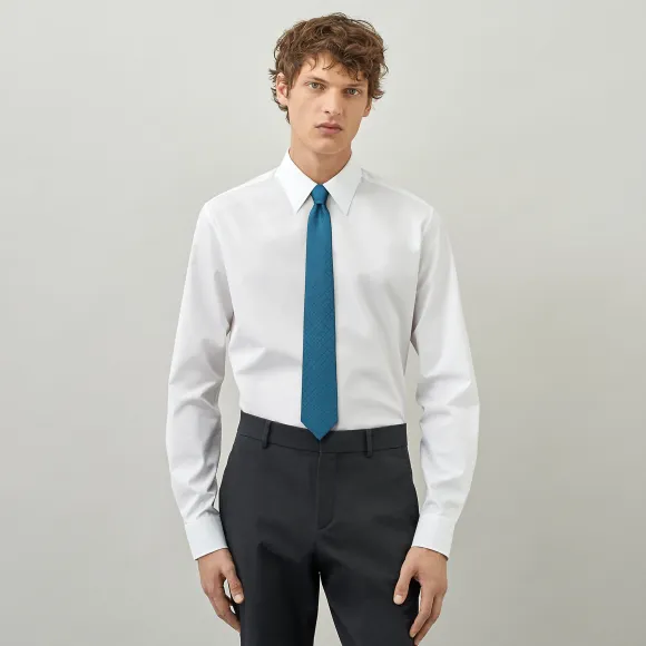 爱马仕/Hermes “Tie 7新型H提花”领带 H036201T-15