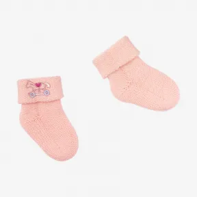 爱马仕/Hermes 蓝色 Adada婴儿袜 H102368M_03