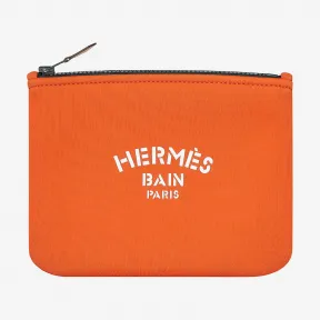 爱马仕/Hermes 橙色 Neobain收纳包，小号 H103053M_01