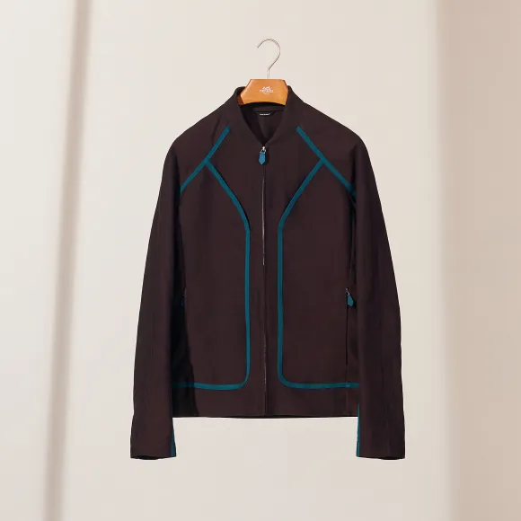 爱马仕/Hermes “Ganses colorees”夹克 H162700HH4950