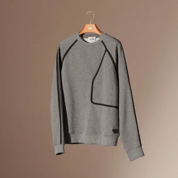 爱马仕/Hermes “Ganses colorees”圆领运动衫 H167550HA76ME