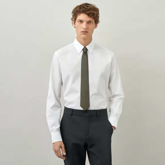 爱马仕/Hermes Tie 7 Overboard领带 H336114T-05