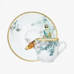 爱马仕/Hermes “赤道丛林”咖啡杯与杯碟 P038017P