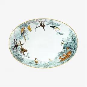 爱马仕/Hermes “赤道丛林”椭圆盘 P038060P