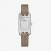 爱马仕/Hermes Nantucket Jete de diamant腕表，17 x 23毫米 W045244WW00