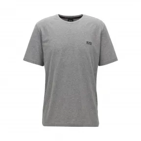 雨果博斯/Hugo Boss 男士黑色logo圆领短袖T恤 hbas50379021033