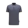 雨果博斯/Hugo Boss Porsche x BOSS联名款男士光泽镶边棉质修身版 polo 衫 hbas50423709406