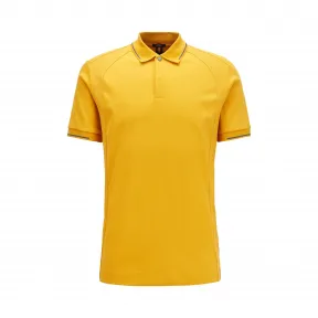 雨果博斯/Hugo Boss Porsche x BOSS联名款男士光泽镶边棉质修身版 polo 衫 hbas50423709715