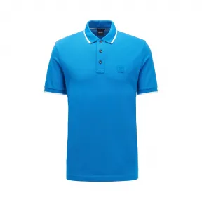 雨果博斯/Hugo Boss 男士硅胶徽标常规版型 Polo 衫 hbas50424202426