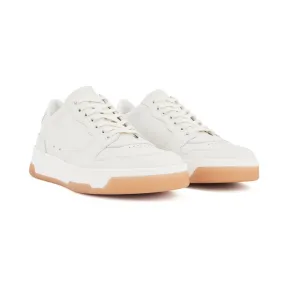 雨果博斯/Hugo Boss 男士意大利制造蜂蜜色外底皮革运动鞋 hbas50425196100