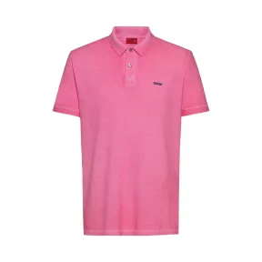 雨果博斯/Hugo Boss 男士Recot2® 棉成衣染色 Polo 衫 hbas50425771672