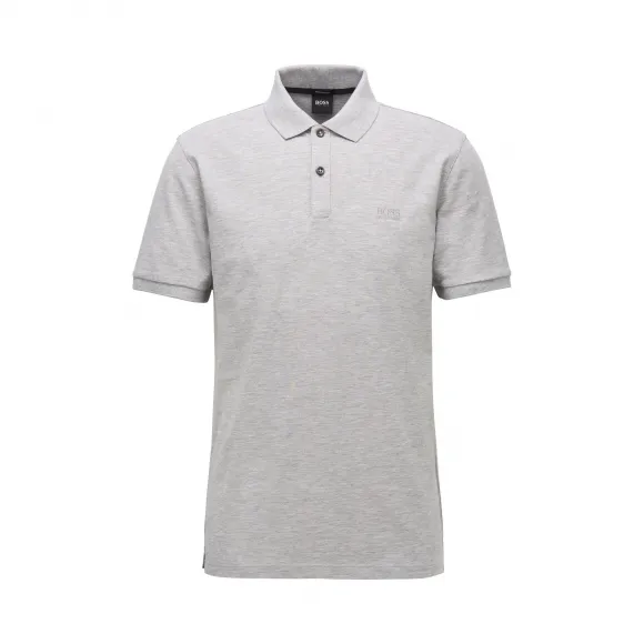 雨果博斯/Hugo Boss 男士皮马棉珠地布常规版型 Polo 衫 hbas50425985072