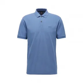 雨果博斯/Hugo Boss 男士皮马棉珠地布常规版型 Polo 衫 hbas50425985479