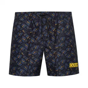 雨果博斯/Hugo Boss 男士郁金香印花速干游泳短裤 hbas50426026460