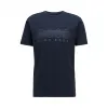雨果博斯/Hugo Boss 徽标印花弹力棉圆领 T 恤 50436295410