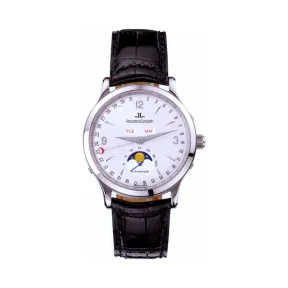 积家/Jaeger LeCoultre Master 大师系列 不锈钢 自动机械机芯 男表 Q143842A