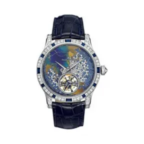 积家/Jaeger LeCoultre 高级珠宝腕表系列 950铂金镶钻 自动机械机芯 男表 Q1656402