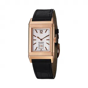 积家/Jaeger LeCoultre Reverso 翻转腕表系列  18k玫瑰金 手动机械机芯 男表 Q3782520
