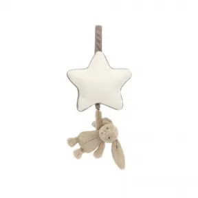 邦尼兔/JellyCat Bashful Bunny Musical Pull 音乐拉铃-兔子 Beige MP4B