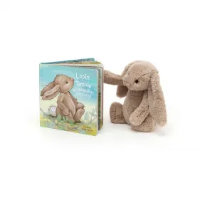 邦尼兔/Jellycat Lapin Timide Et Ses Petites Aventures and Bashful Beige Bunny Medium SETBK4LMF