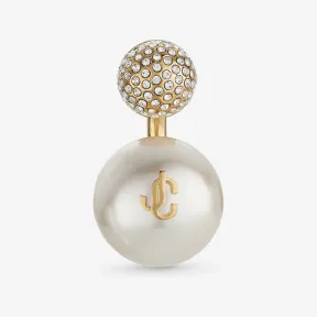Jimmychoo/吉米周 AURI EARRING | 金色金属珍珠水晶耳环 AURIEARRINGJIQ0C9457