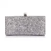 Jimmychoo/吉米周 星光粗粒闪粉方形推扣手拿包  CELESTESTAGRR0046