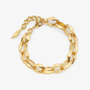 Jimmychoo/吉米周 DIAMOND CHAIN BRACELET手链-金色链条手链 DIAMONDCHNBRACELETMFQOO0022