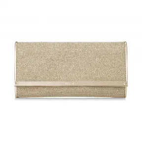 Jimmychoo/吉米周 金色La金葱石欧式钱包 j000043282001