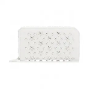 Jimmychoo/吉米周 星星星星粉笔骑士皮革旅行钱包 j000049351001