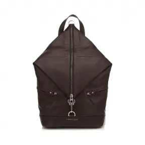 Jimmychoo/吉米周 黑色机车皮革背包 j000060113001