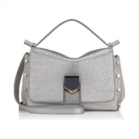 Jimmychoo/吉米周 铂金金属粒面皮革手袋 j000065374001