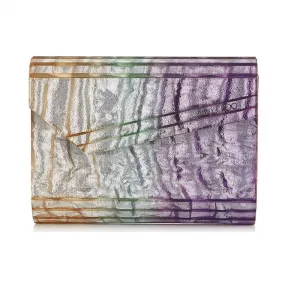 Jimmychoo/吉米周 Dore和Madeline闪光亚克力手拿包 j000071052001