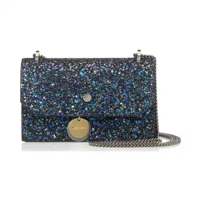 Jimmychoo/吉米周 汽油粗闪光织物斜挎迷你包 j000076740001