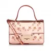 Jimmychoo/吉米周 茶玫瑰色镜面涂层星星迷你斜挎包 j000078754001